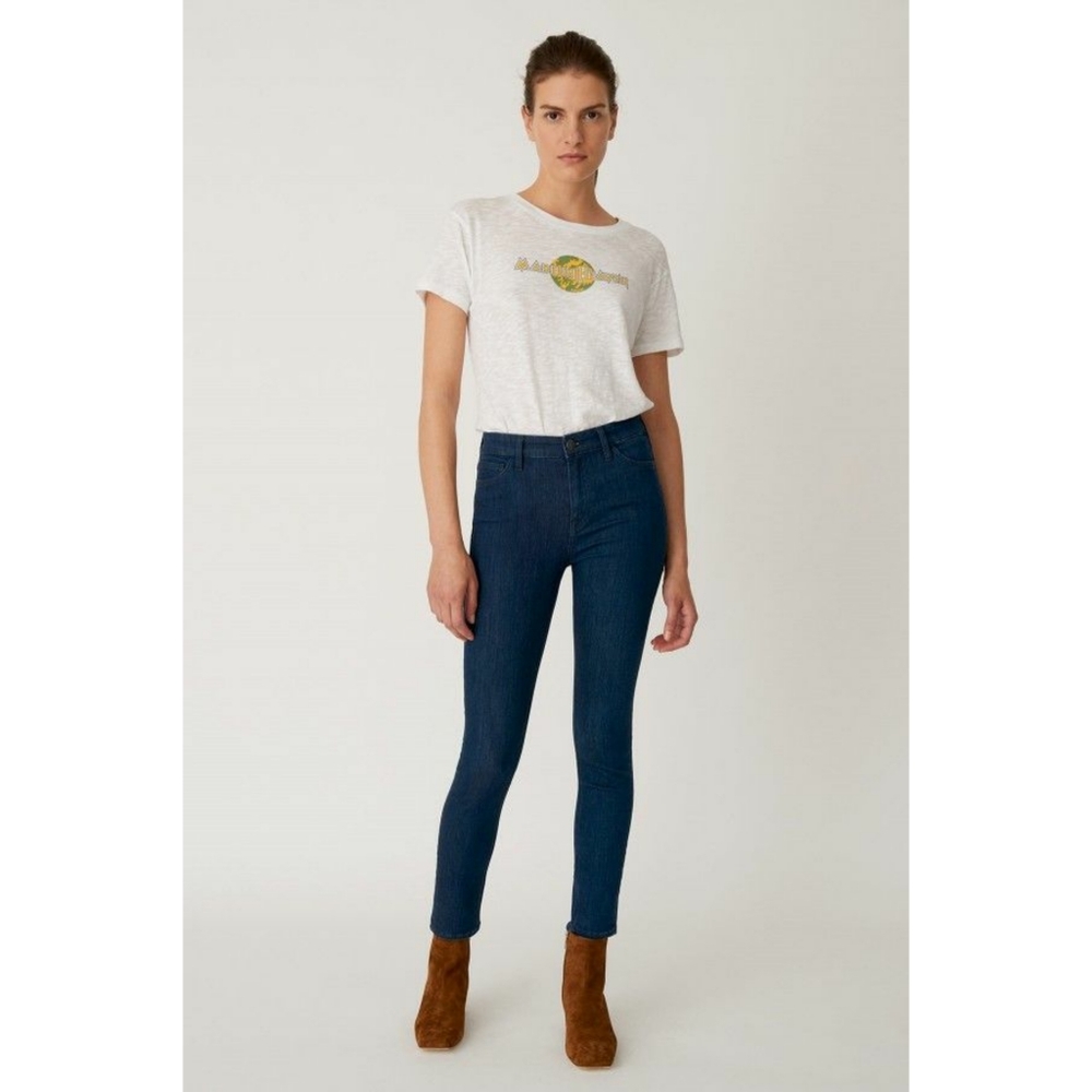 MiH Jeans Bodycon Skinny Jeans in Rinse Power 26 High Rise